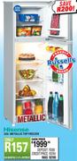 Hisense Metallic Top Freezer-220L