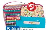 Clicks Kaskazi 4-In-1 Toiletry Bag Set-Each