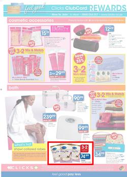 Clicks : The Beauty Sale (26 Dec - 27 Jan 2013), page 12