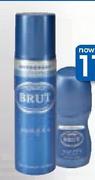 Brut Body Spray-120ml Each