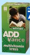 Add Vance Omega 3-60Tablets