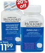 Patrick Holford Optimum Nutrition-60 Capsules Per Pack
