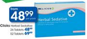 Herbal Sedative-26Tablets Per Pack