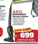 Aeg Ergorapido Vacuum Cleaner (AG901G)
