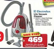 Electrolux Lite Vacuum Cleaner(Z1860)