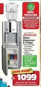 Sunbeam Water Dispenser & Fridge (SPWD802)