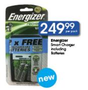 Energizer Smart Charger Including Batteries-Per Pack