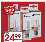 Safeway Energy Saver Globes 8Watt BC/ES Or SES