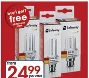 Safeway Energy Saver Globes 18Watt BC Or ES
