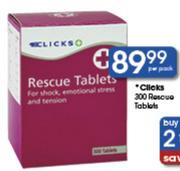 Clicks 300 Rescue Tablets-Per Pack