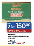Prosana Hair & Nail Booster Intensive-2X30 Tablets 