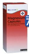 Clicks Magnesium 60 Capsules-Per Pack