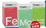 Chelaplus Daily Supplements Iron & Folia Pregnancy Formula Or Multivitamin Supplement-Per Pack