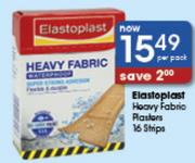Elastoplast Heavy Fabric Plasters 16 Strips Per Pack
