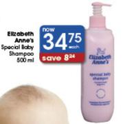 Elizabeth Anne's Special Baby Shampoo-500Ml Each
