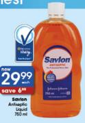 Savlon Antiseptic Liquid-750Ml Each