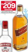 Johnnie Walker Red Label Blended Scotch Whisky-750ml