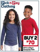 Girl's Or Boy's Favourite Tees-For 2