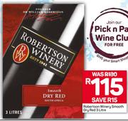 Robertson Winery Smooth Dry Red-3L