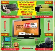Sony 102cm LCD TV (40")