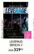 Leverage Season 2 DVD-4 Disc Set 