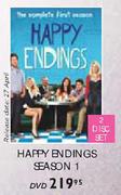 Happy Ending Season 1-2 Disc Set