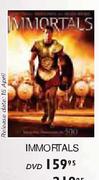 Immortals DVD 