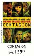 Contagion DVD