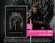 Game Of Thornes Blu Ray-5 Disc Set  