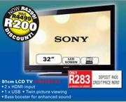 Sony 81cm LCD TV-32"