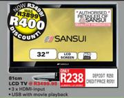 Sansui 81cm LCD TV-32"