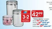 Clicks Home Canisters Large