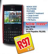 Nokia X201 Cellphone