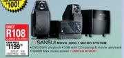 Sansui 2000.1 Micro System-MDVX