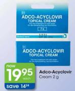 Adco-Acyclovir Cream-2g Each