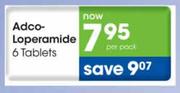 Adco-Loperamide Tablets-6 Per Pack