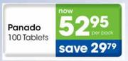 Panado Tablets-100 Per Pack