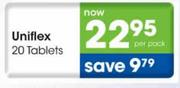 Uniflex Tablets-20 Per Pack