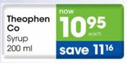 Theophen Co Syrup-200ml Each