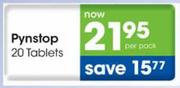 Pynstop Tablets-20 Per Pack