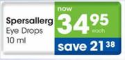 Spersallerg Eye Drops-10ml Each
