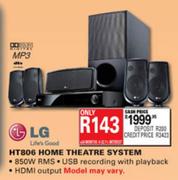 LG HT806 Home Theatre System