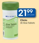Clicks 30 Aloe Tablets 