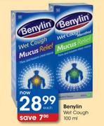 Benylin Wet Cough-100ml