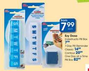 Ezy Dose 7 Day Pill Reminder Contour