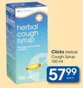 Clicks Herbal Cough Syrup-150ml