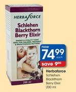 Herbaforce Schlehen Blackthorn Berry Elixir-200ml