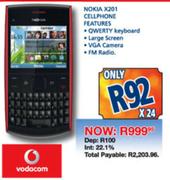 Nokia X201 Cellphone