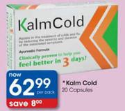 Kalm Cold Capsules-20's