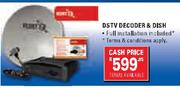 DSTV Decoder & Dish